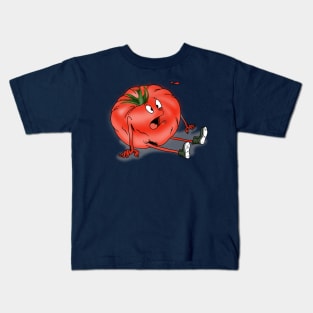 Confused heirloom tomato Kids T-Shirt